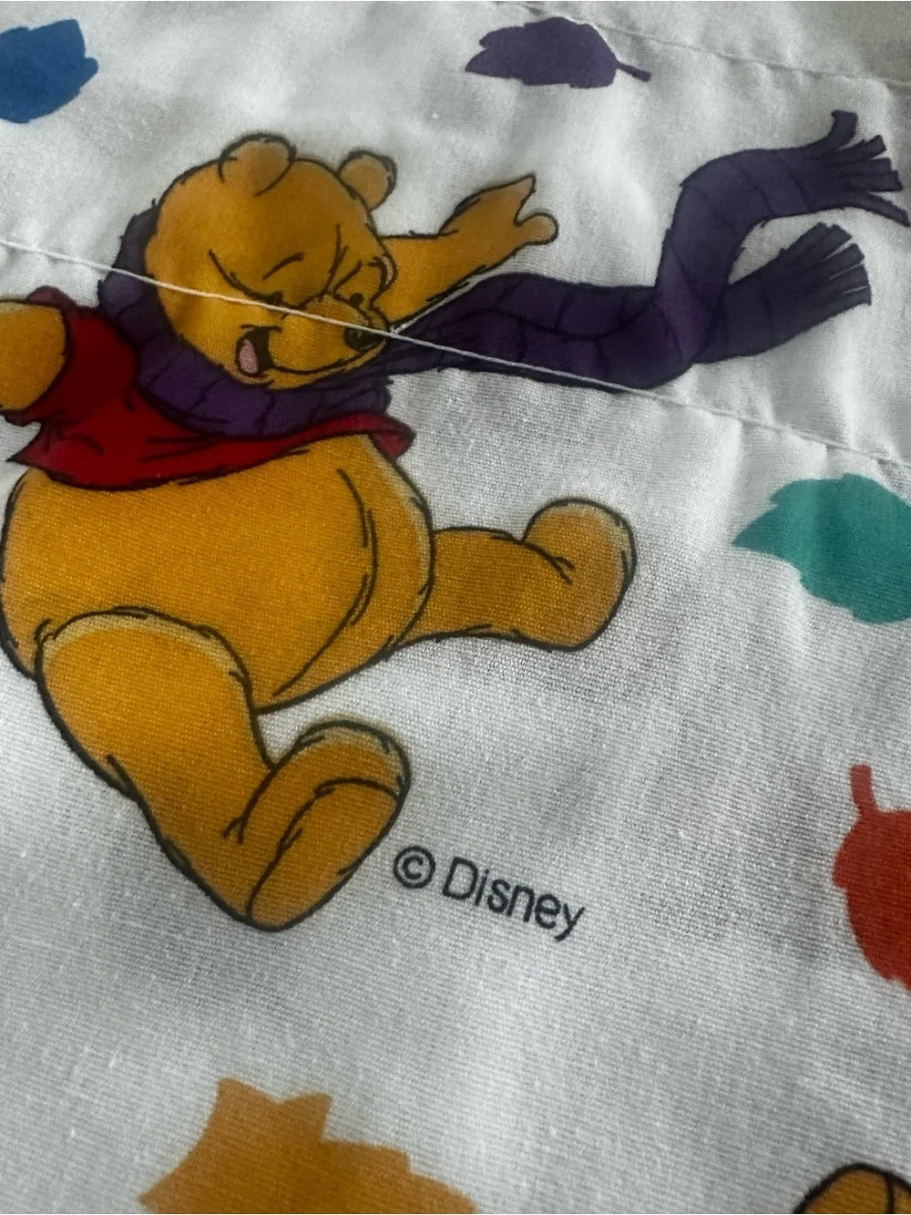 Vintage Disney Winnie the Pooh Valance 80X14